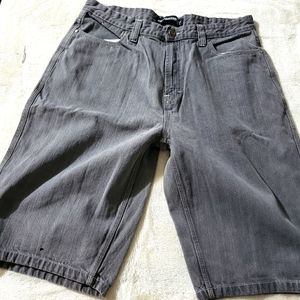 Foot Locker Grey Denim Shorts